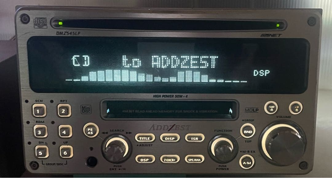Clarion Cd Md Cassette Deck Addzest Dmz545Lp