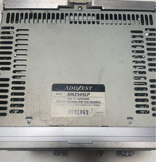 Clarion Cd Md Cassette Deck Addzest Dmz545Lp