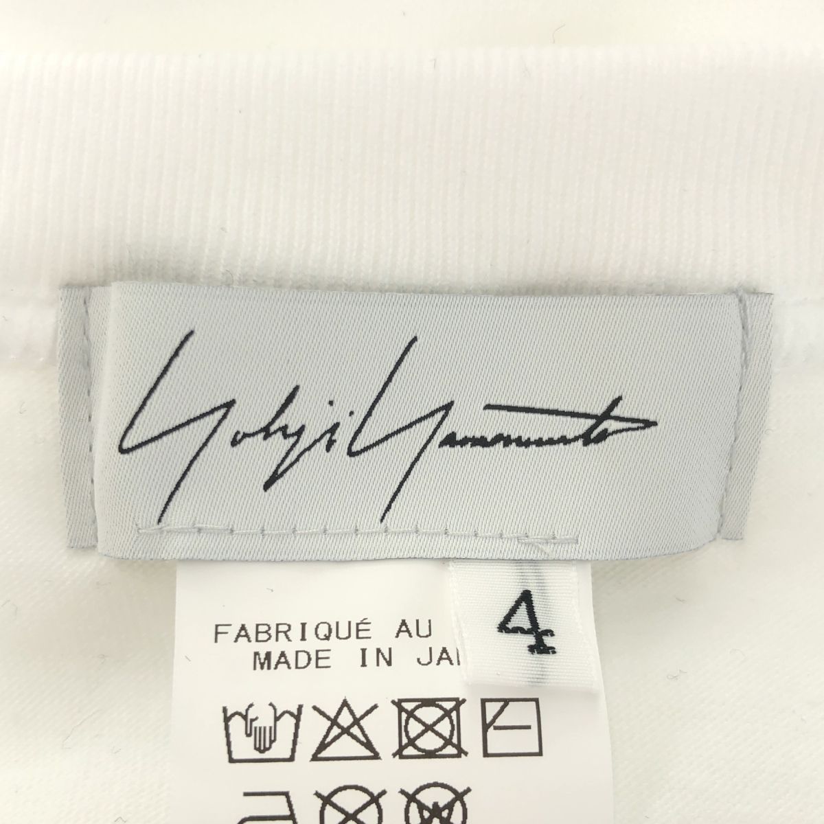 Yohji Yamamoto Long Sleeve Femme T Fl-T51-052-1A 4