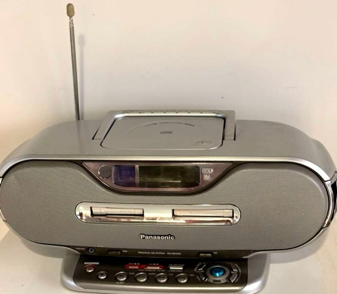 Cd, Md Cassette Decks Panasonic Rx-Mdx80