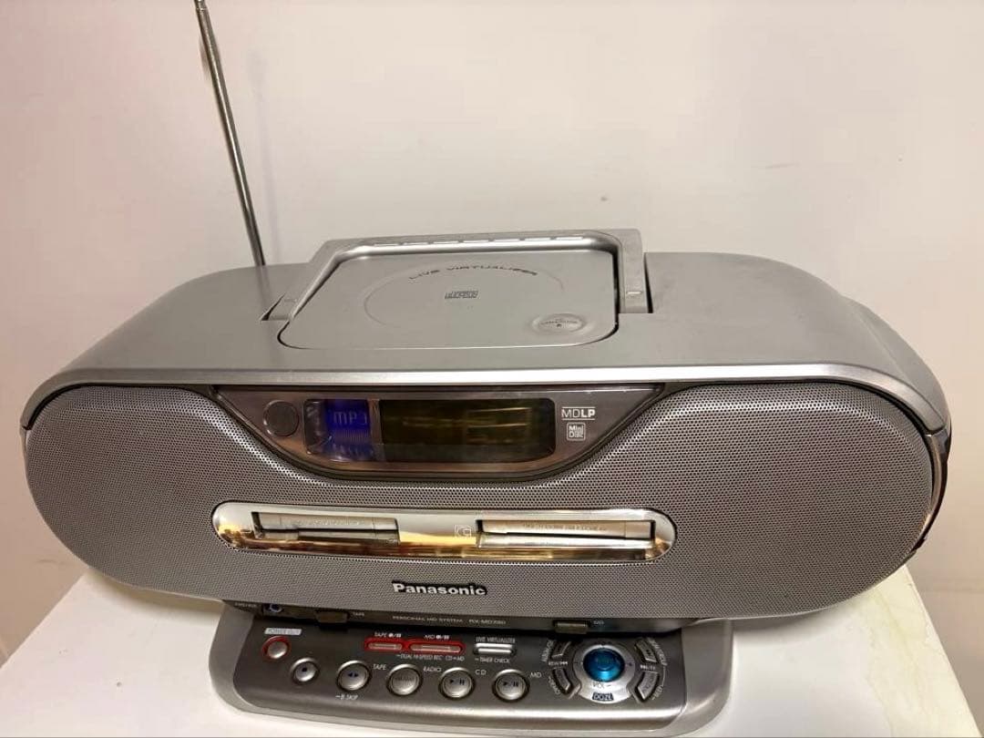 Cd, Md Cassette Decks Panasonic Rx-Mdx80
