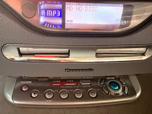 Cd, Md Cassette Decks Panasonic Rx-Mdx80