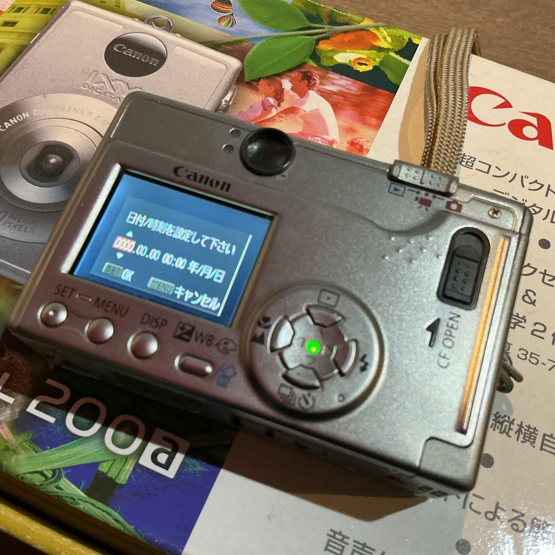 Canon Compact Digital Camera Ixy 200A