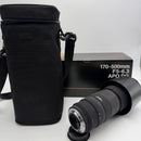 Sigma Zoom Lenses 170-500Mm F5-6.3 Apo Dg