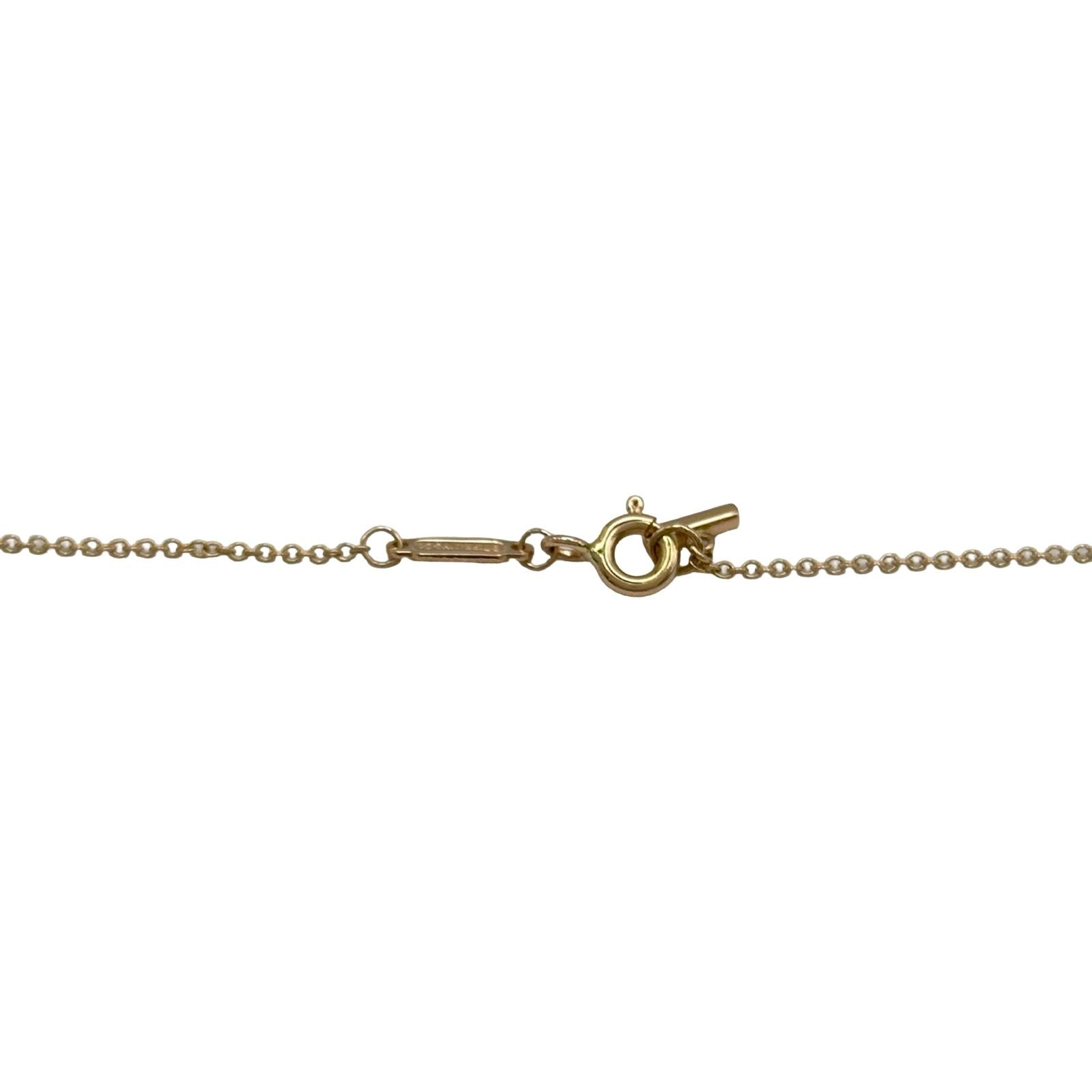 Necklace Tiffany Co Au750