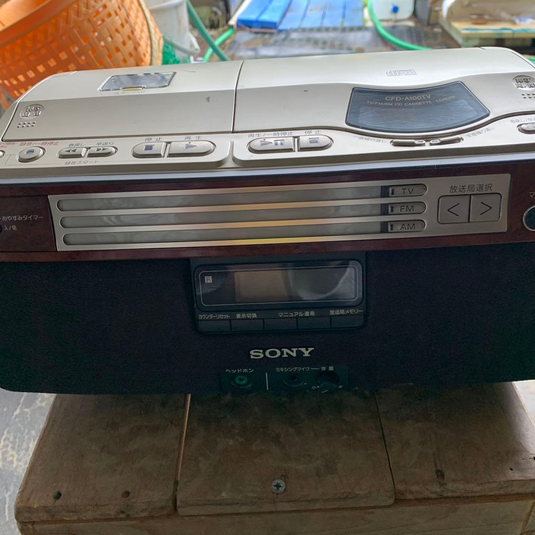 Sony Cd, Md Cassette Decks Cfd-A100T