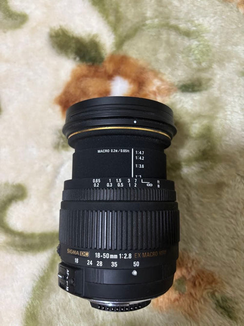 Zoom Lenses Sigma 18-50Mm F2.8 Ex Dc Macro