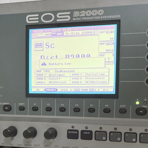 Yamaha Analog Synthesizers Eos B2000 61