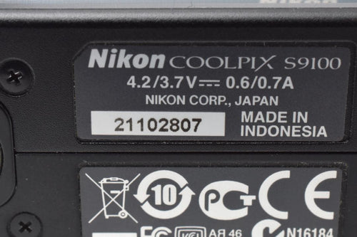 Compact Digital Cameras Coolpix S9100 #21687