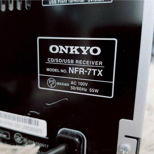 Onkyo Mini Component Systems Nfr-7Tx Cd/Sd/Usb
