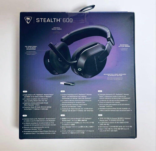 Turtle Beach Gaming Headphones Headsets Stealth 600 Gen3 Pc