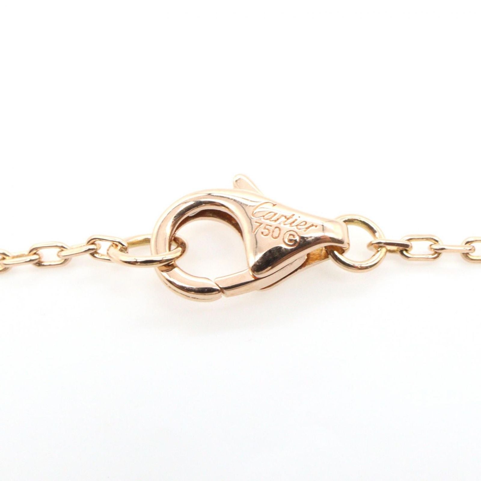Cartier Necklace C 38/41.5Cm K18Pg