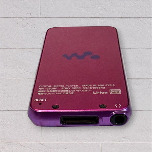 Sony Digital Audio Players Nw-S638F 8Gb