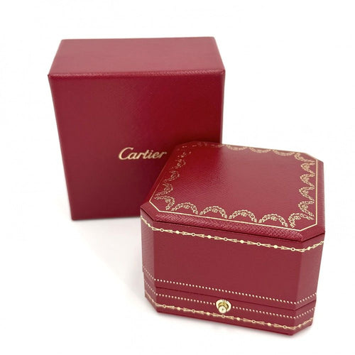 Cartier Ring 18 Yg Au750 K18 88 0.31Ctct 15 4.7G