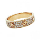 Cartier Ring 18 Yg Au750 K18 88 0.31Ctct 15 4.7G