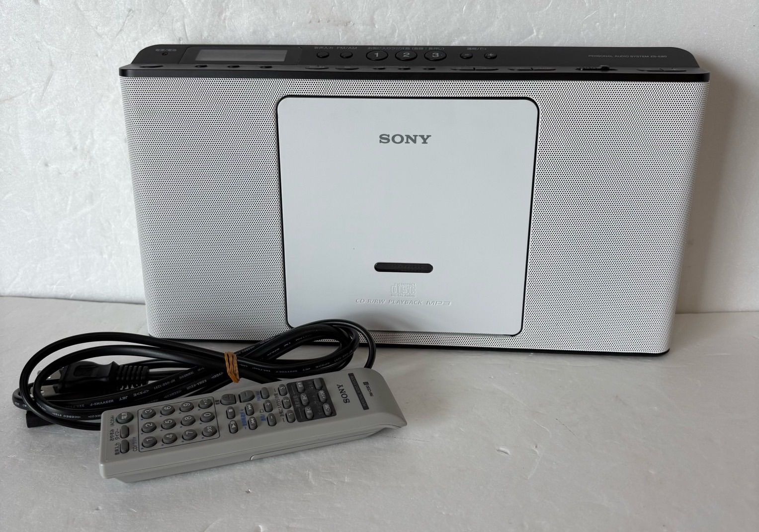 Cd Md Cassette Deck Sony Zs-E80