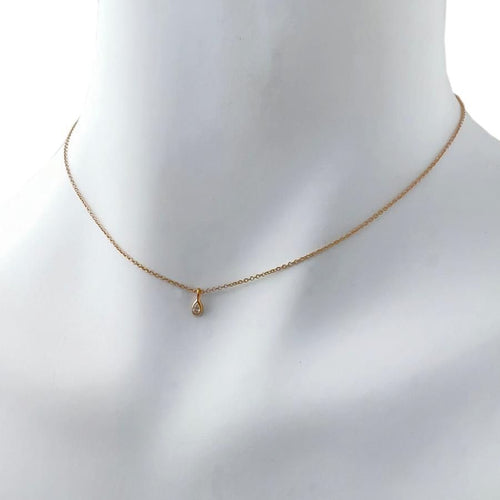 Tiffany Necklace Co. K18 Pg 750