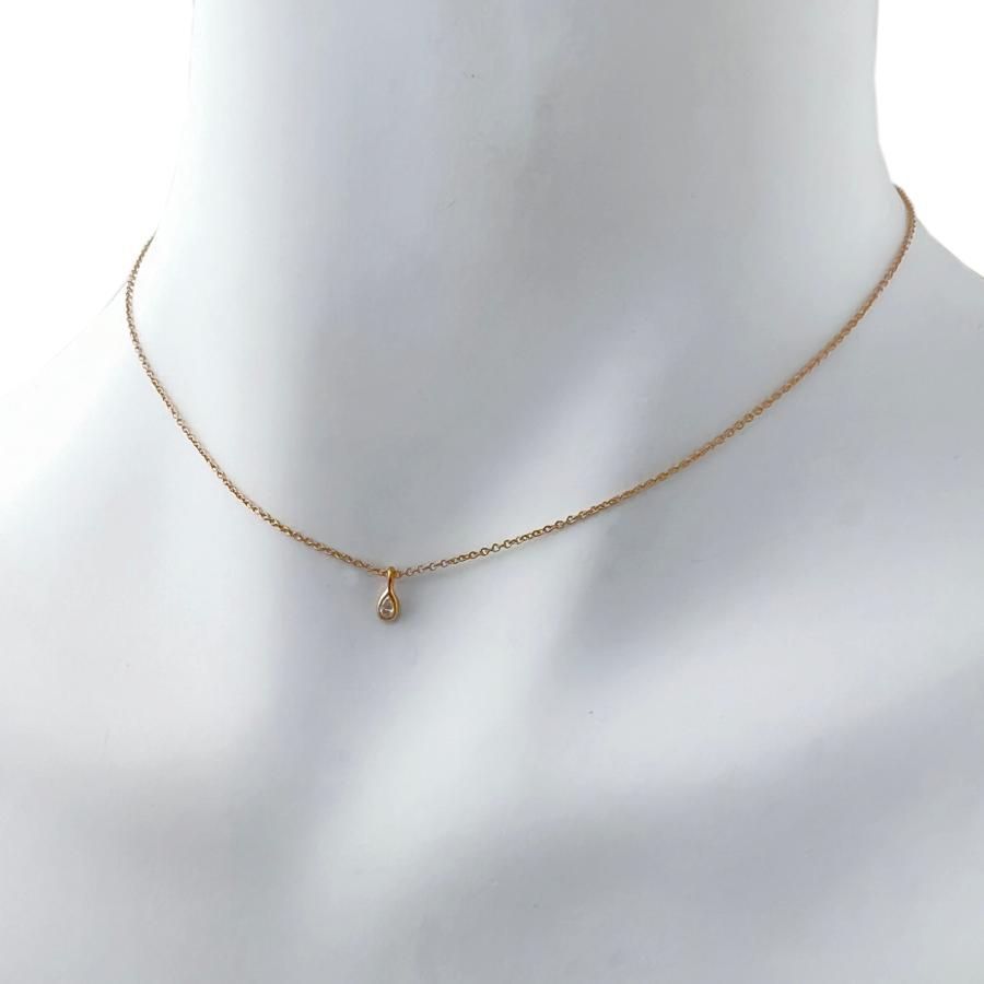 Tiffany Necklace Co. K18 Pg 750