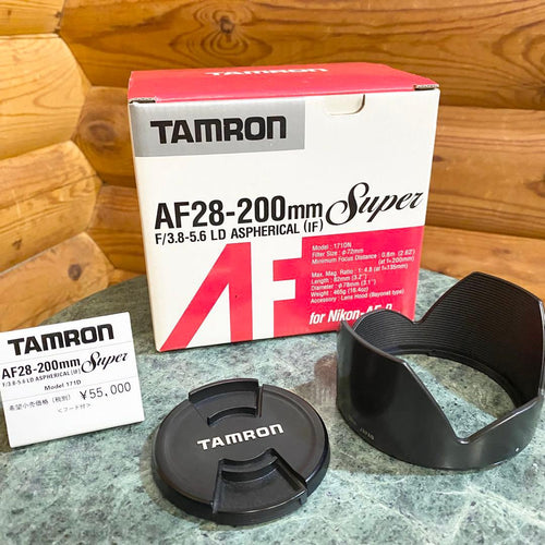 Tamron Zoom Lenses Af 28-200Mm F/3.8-5.6Aspherical