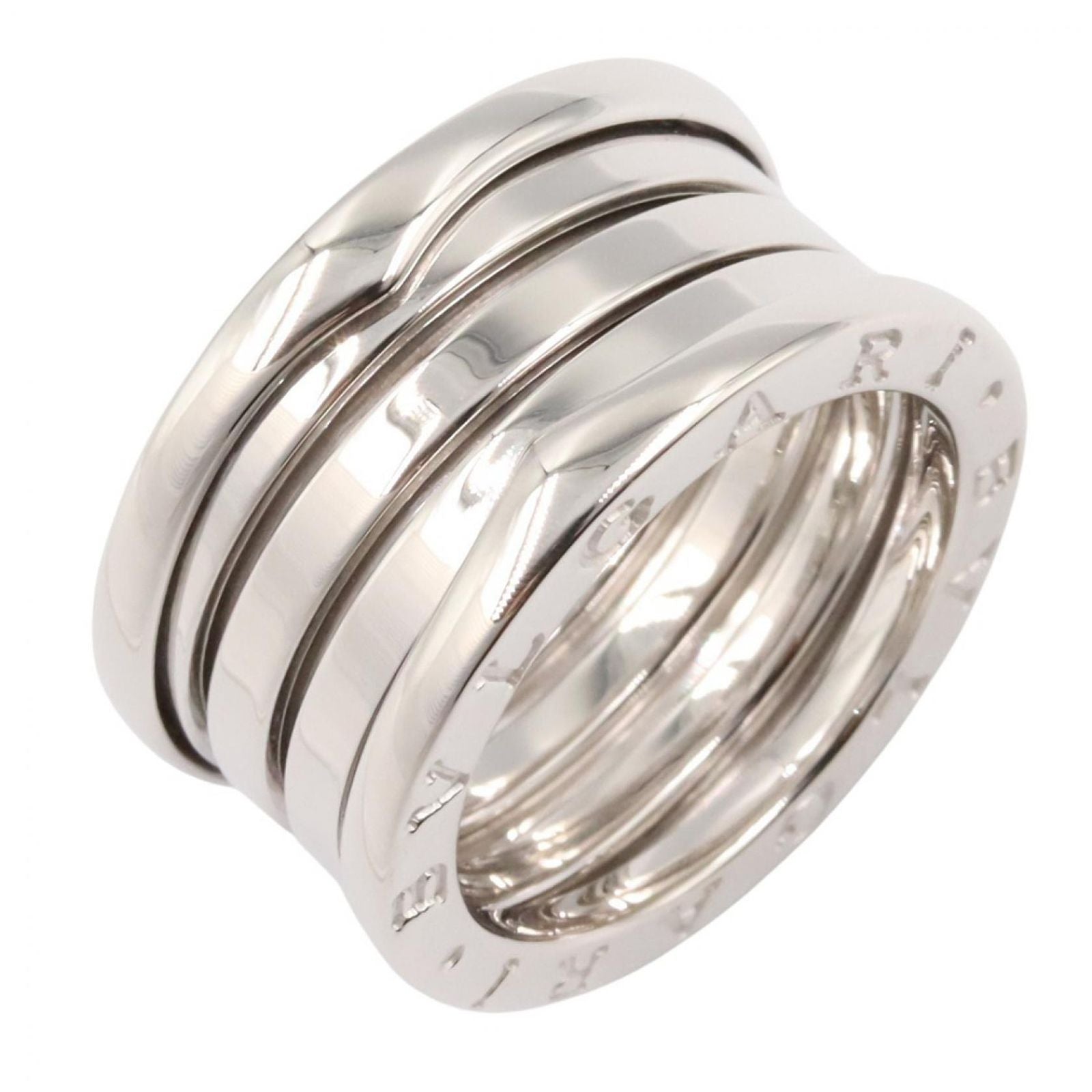 Bvlgari Ring B-Zero1 5 K18Wg Used A