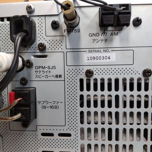 Kenwood Mini Component Systems Md/Aux/Opt