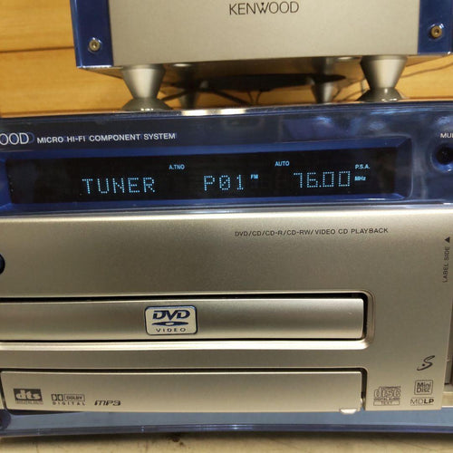 Kenwood Mini Component Systems Md/Aux/Opt
