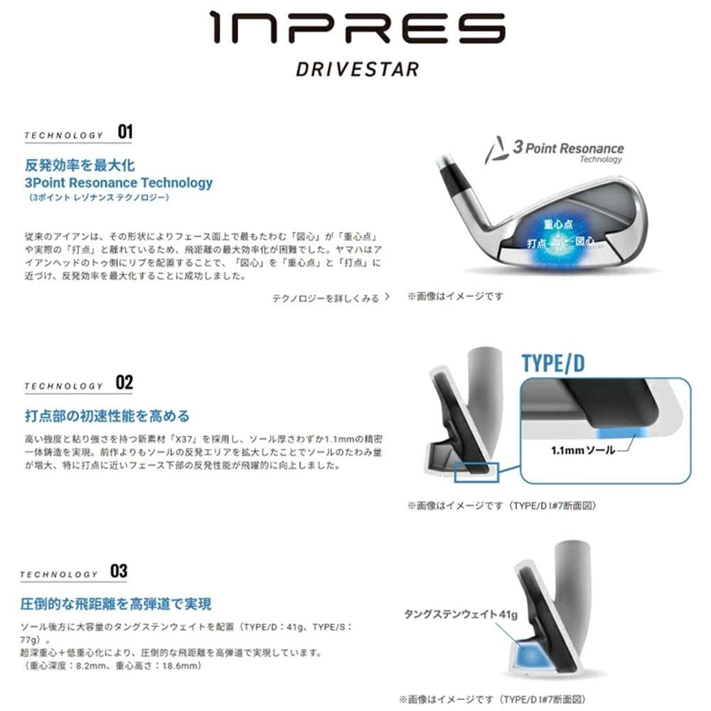 Yamaha Iron Set 4 Speeder Nx For M-425I