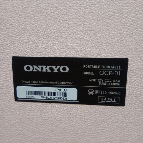 Onkyo Record Player Body Bluetooth