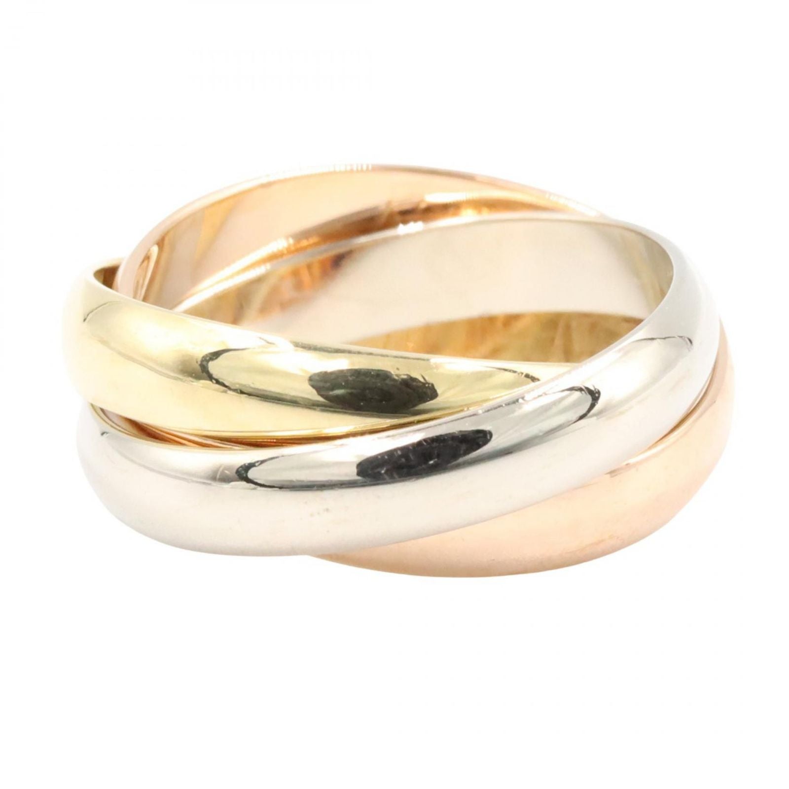 Cartier Ring K18 K18Wg Used A