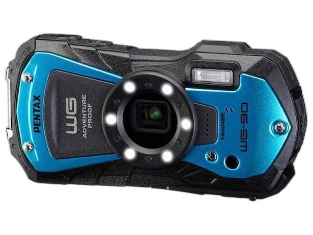 Compact Digital Camera 2 Ricoh Pentax Wg-90 Blue(S0002143Wg-90Bl) Blue