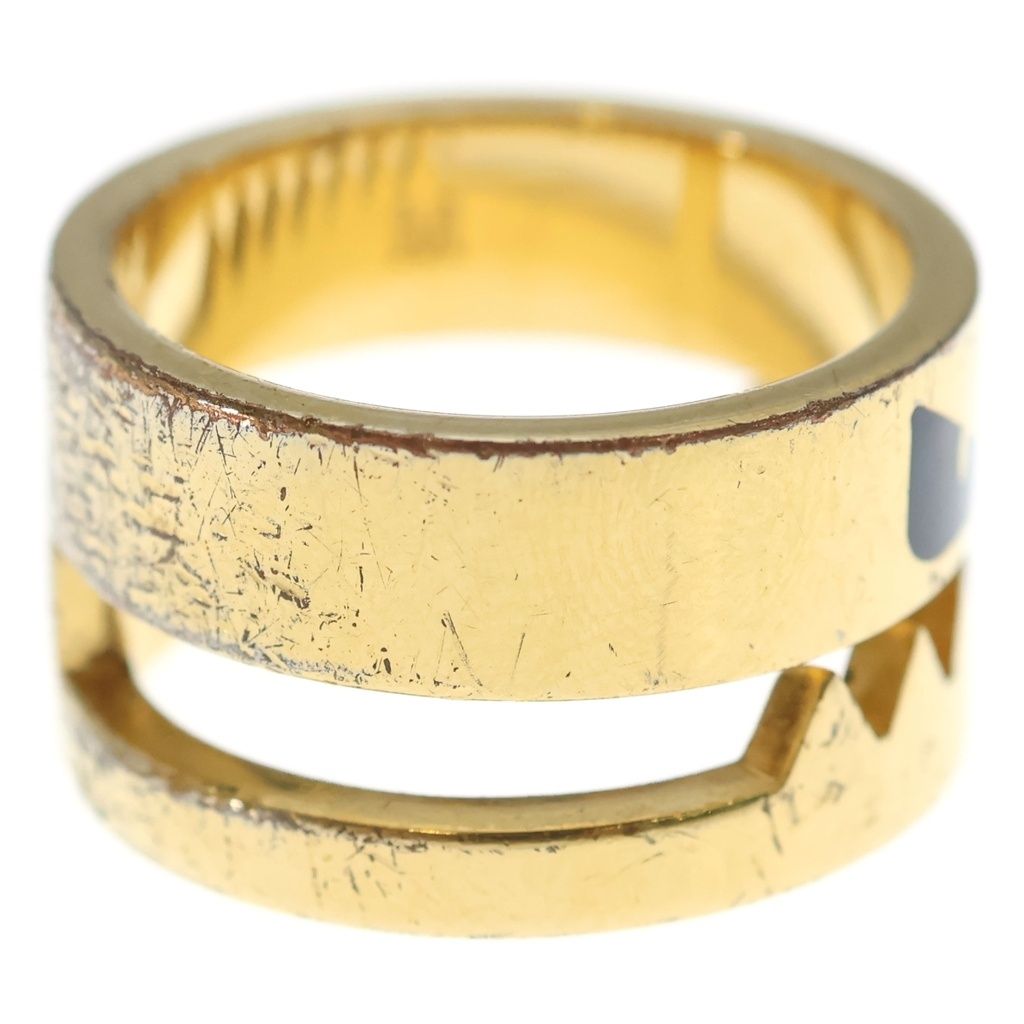 Fendi Ring Anello Occhi Bugs Metallo 7Aj108 B09