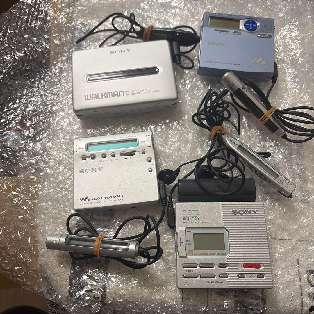 Sony Portable Md Player Walkman Mz-R90