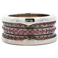 Bvlgari Ring B-Zero1 3 K18Wg/750-14.4G 14 #54 S 614085