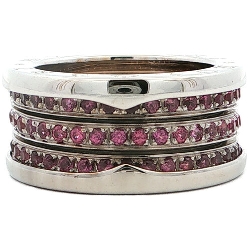 Bvlgari Ring B-Zero1 3 K18Wg/750-14.4G 14 #54 S 614085