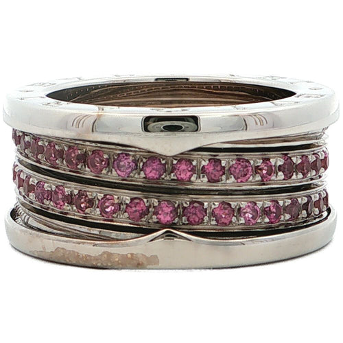 Bvlgari Ring B-Zero1 3 K18Wg/750-14.4G 14 #54 S 614085