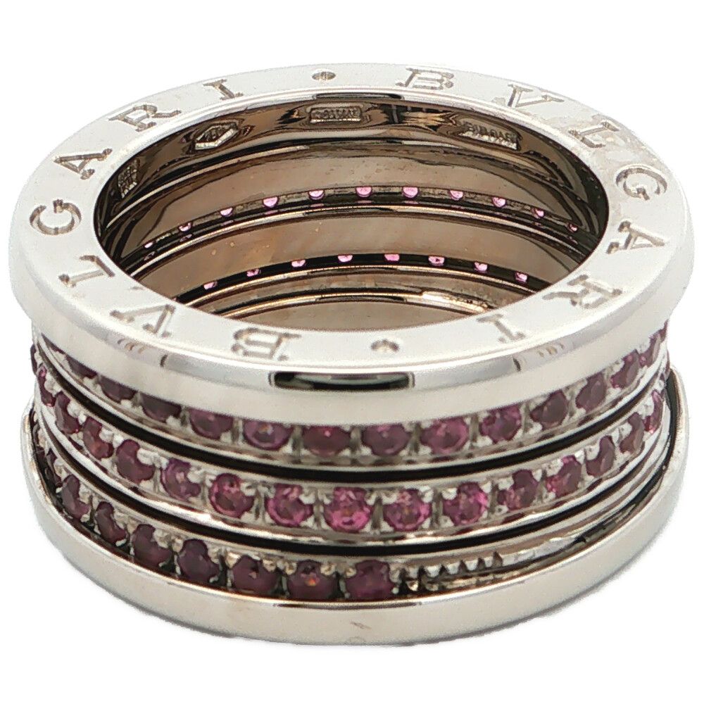 Bvlgari Ring B-Zero1 3 K18Wg/750-14.4G 14 #54 S 614085