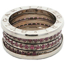 Bvlgari Ring B-Zero1 3 K18Wg/750-14.4G 14 #54 S 614085