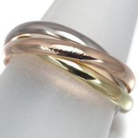 Cartier Ring Sm 51 K18Yg/Wg/Pg #190022