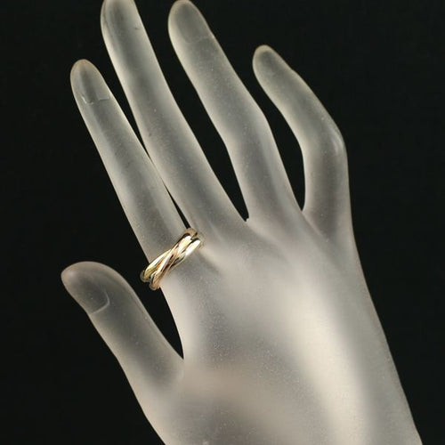 Cartier Ring Sm 51 K18Yg/Wg/Pg #190022
