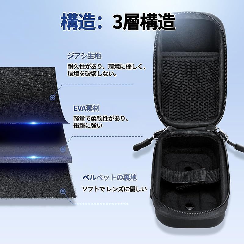 Camera Case Pouch Jjc Olympus Tg-7 Tg-6 Tg-5 Tg-4 Tg-3 Csch-107 Ricoh Griii Hdf