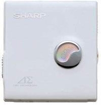 Portable Md Player Sharp Md-Ds30-W 1-Bit Mdlp