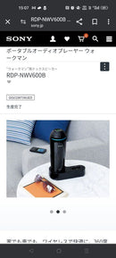 Sony Speaker Rdp-Nwv600B