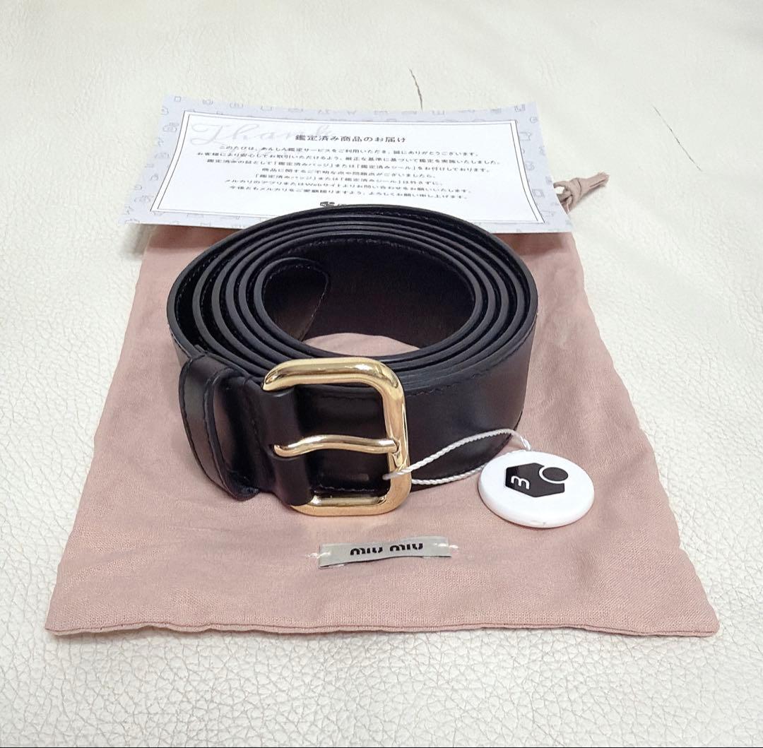 Miu Belts Miumiu 80