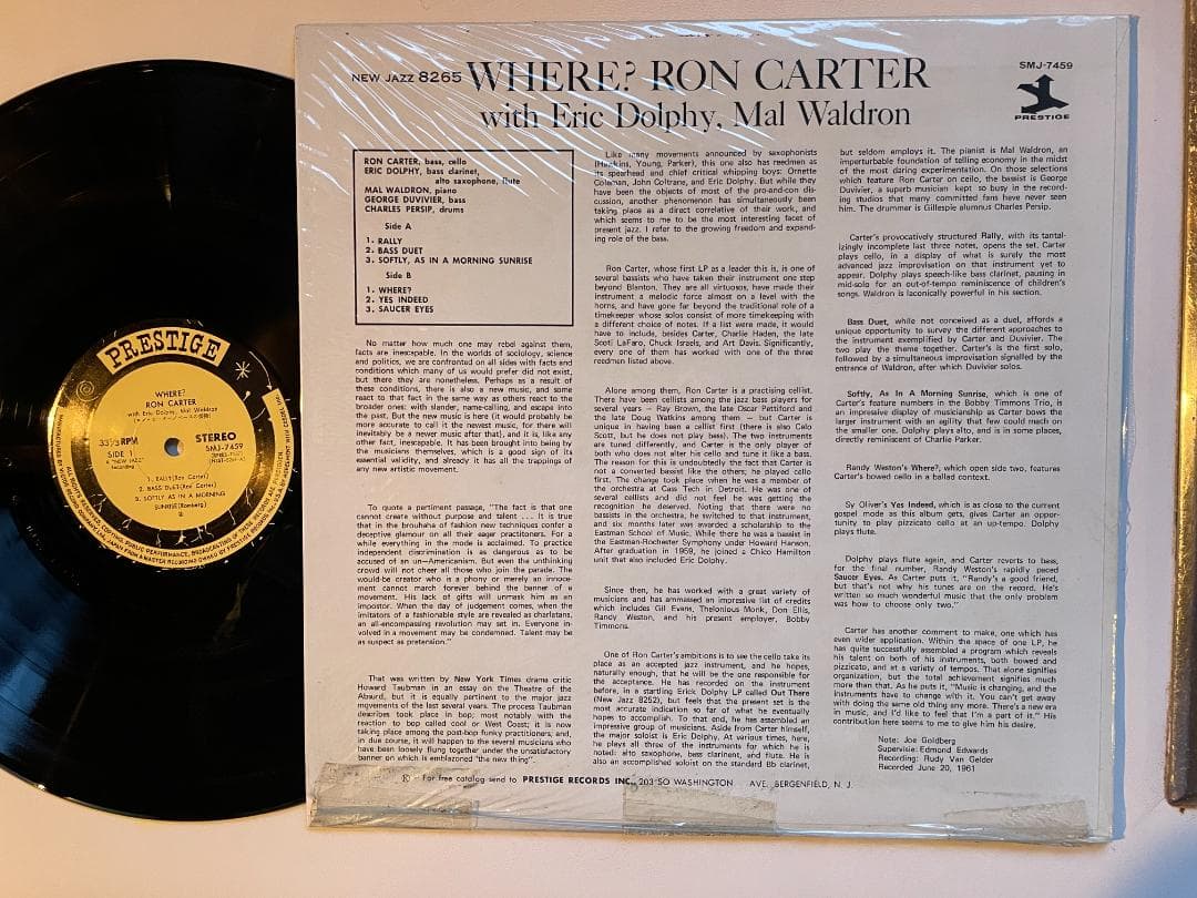 Western Music Where-Ron Carter-Eric Dolphy-Mal Waldron