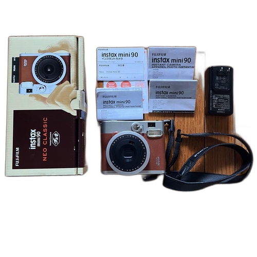 Fujifilm Film Camera Fuji Instax Mini 90 Brown