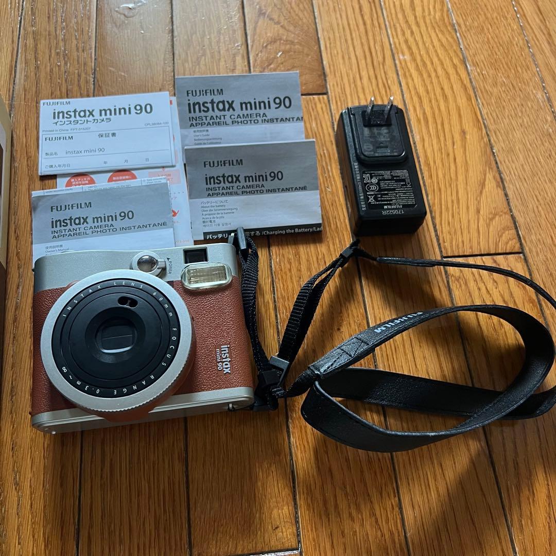 Fujifilm Film Camera Fuji Instax Mini 90 Brown
