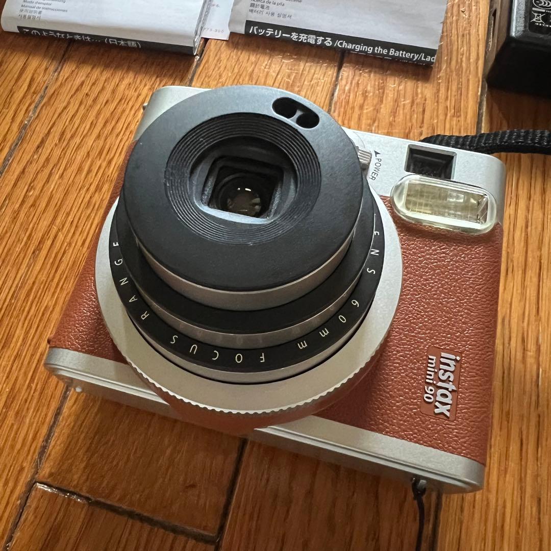 Fujifilm Film Camera Fuji Instax Mini 90 Brown