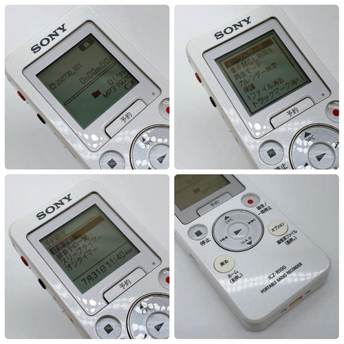 Sony Ic Recorders Voice Icz-R100