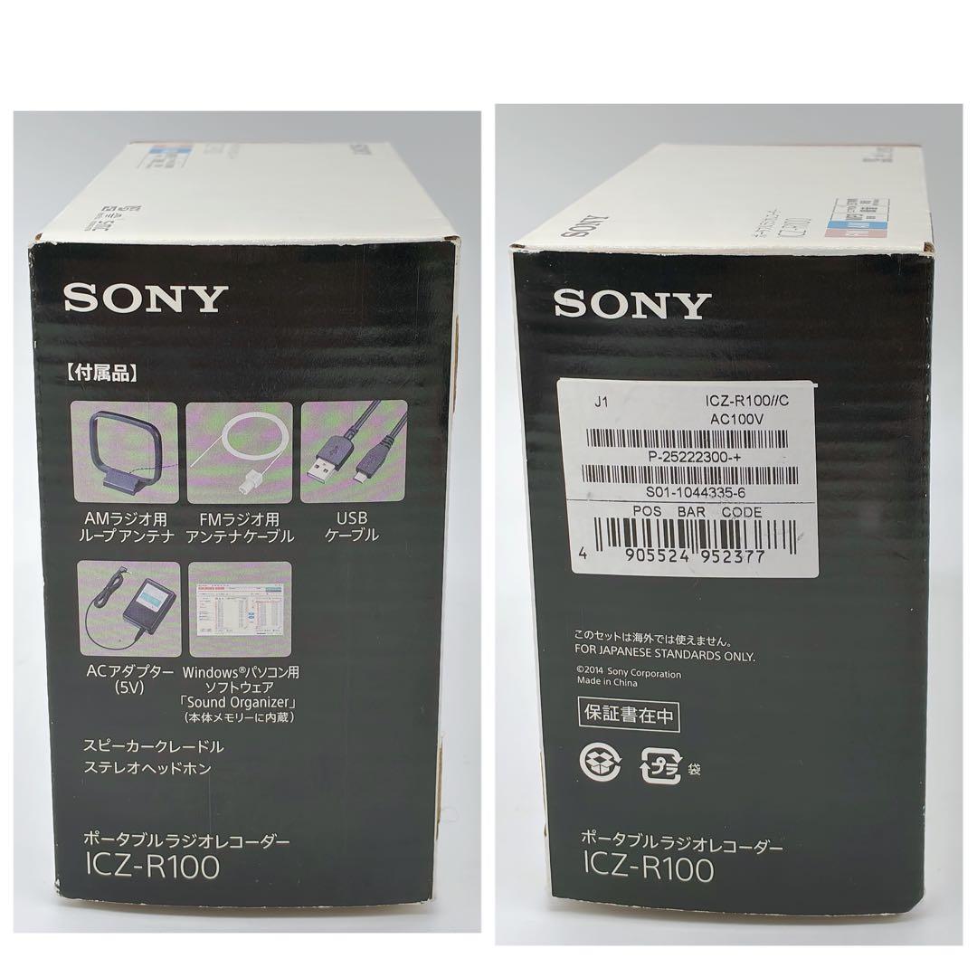 Sony Ic Recorders Voice Icz-R100