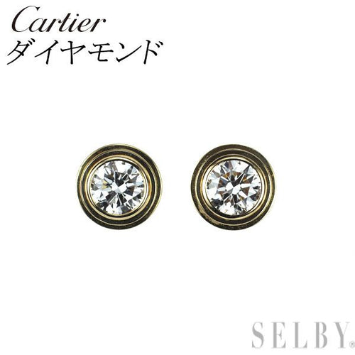 Cartier Earrings (For Both Ears) K18Yg Sm